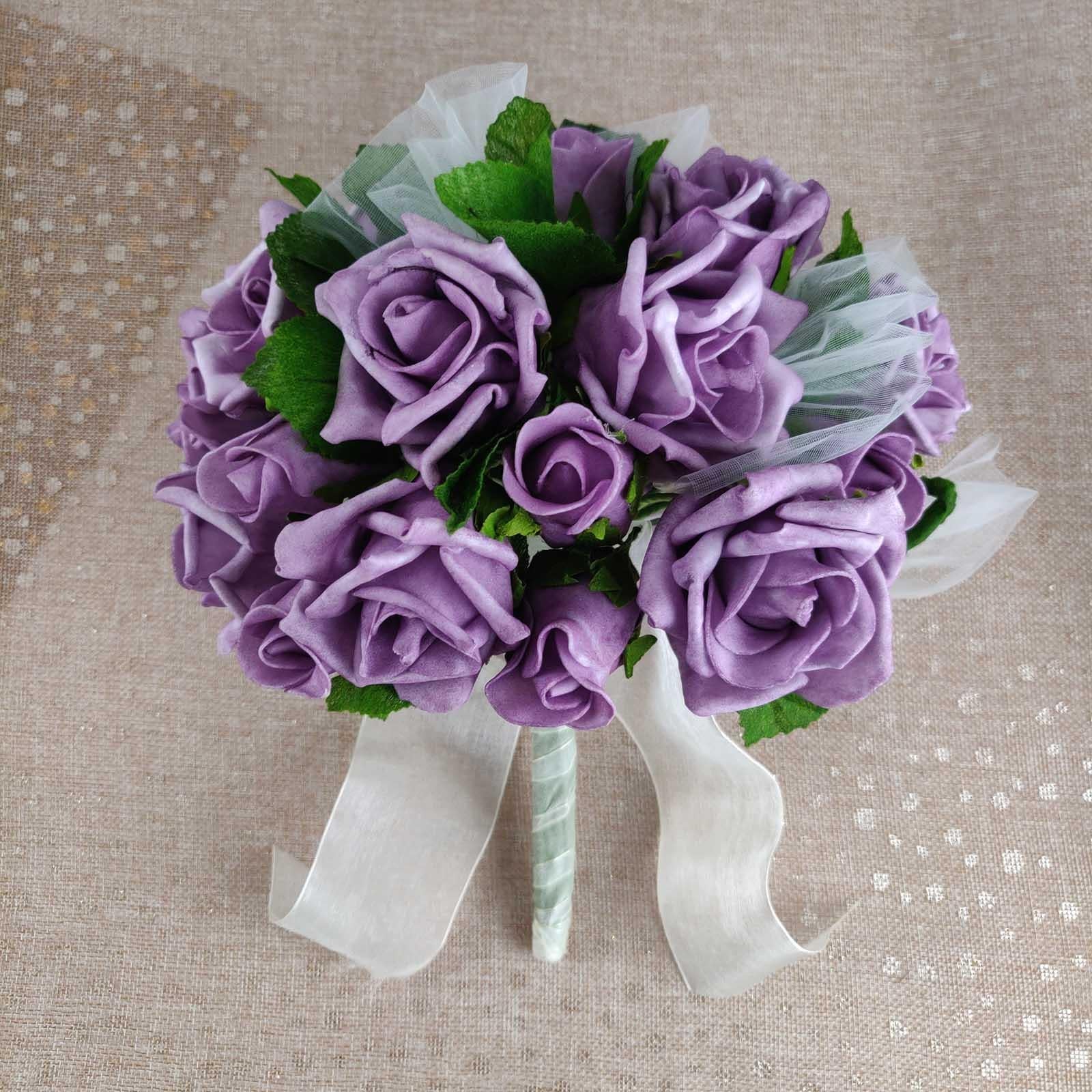 Shabby Chic Rose Voile Bouquet