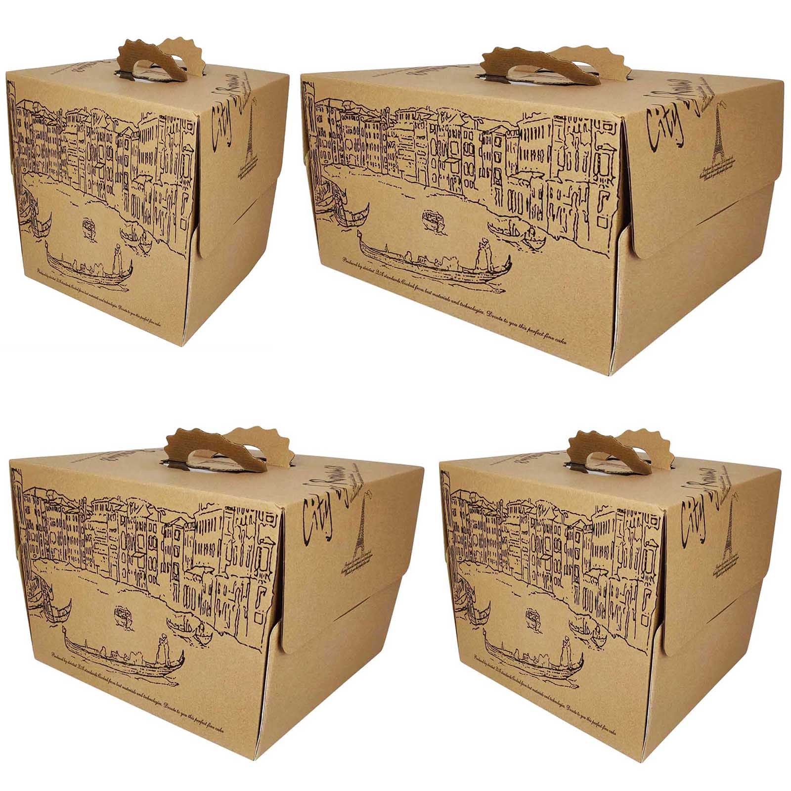 Extra Strong Tall Corrugate Cake Carrier Box