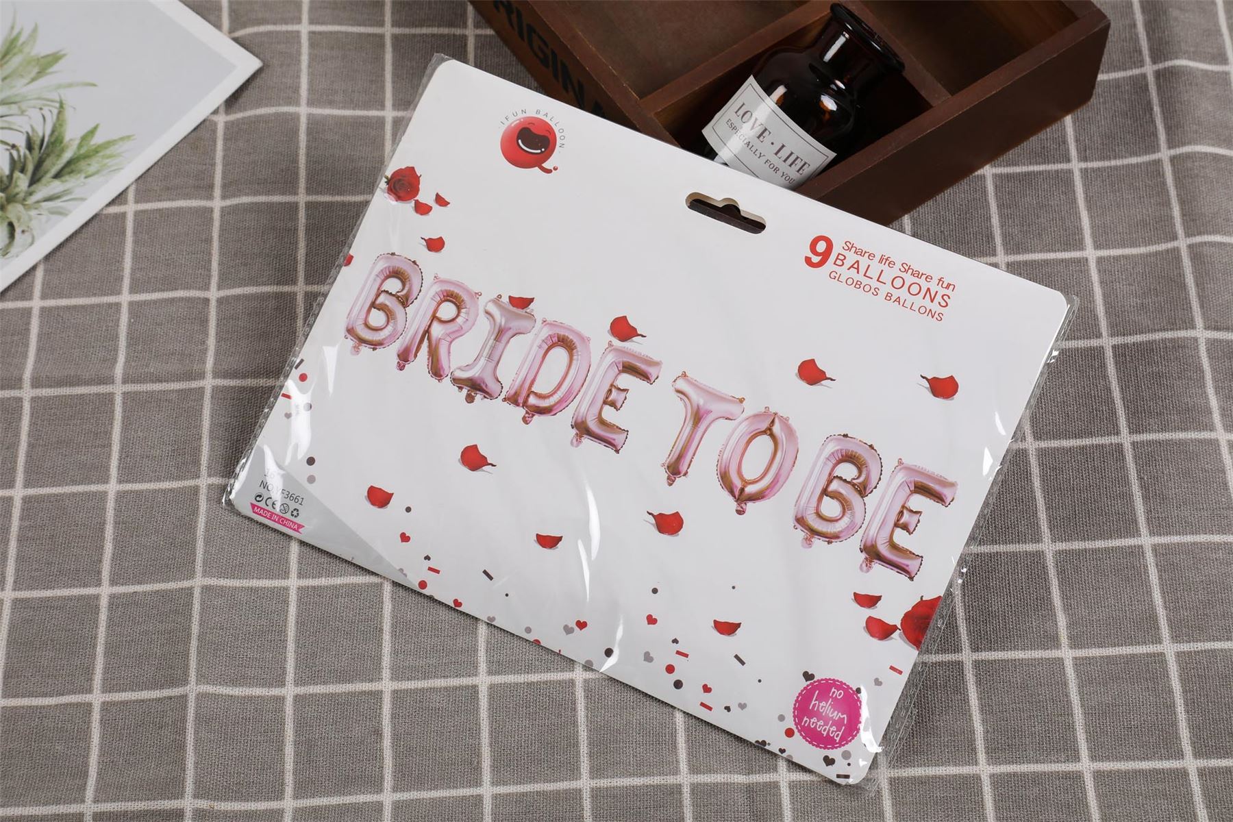 Sets of Premium Occasion Balloons - Rose Gold Engagement