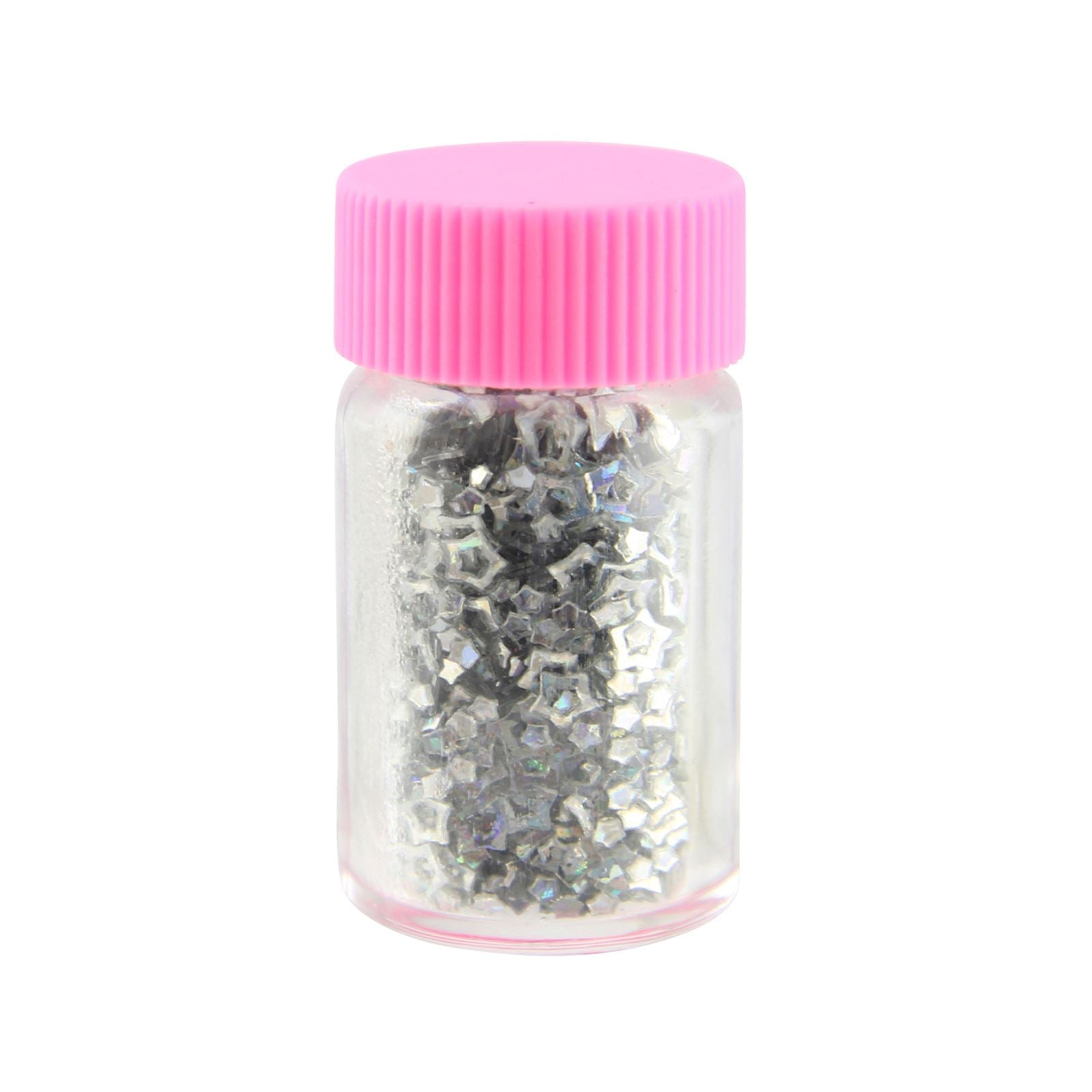 Bottles of Iridescent Star Shape Glitter