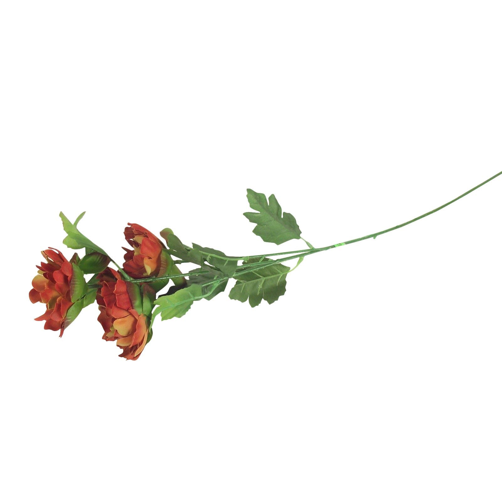 3 Head Open Peony Spray