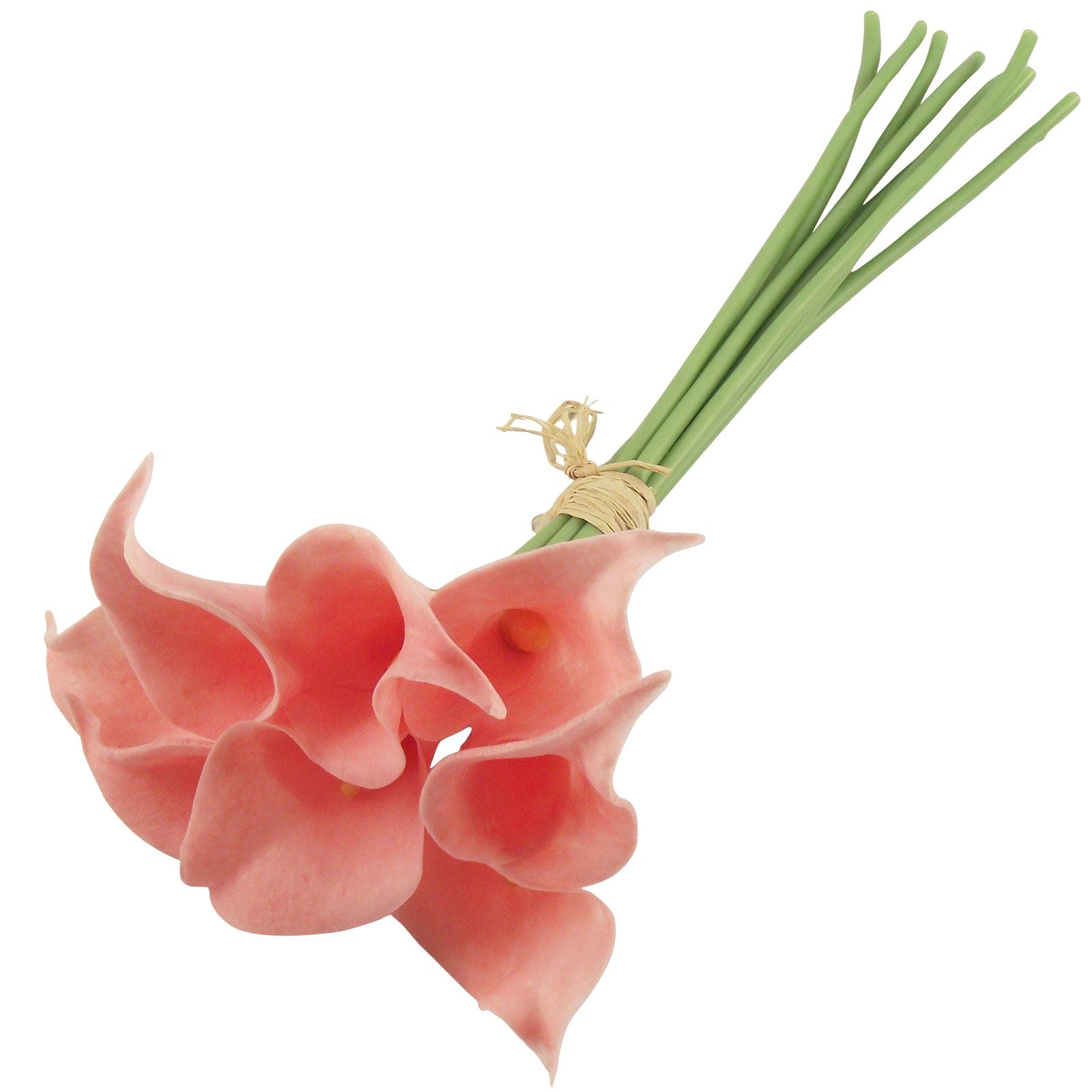 8x Real Touch Calla Lilies