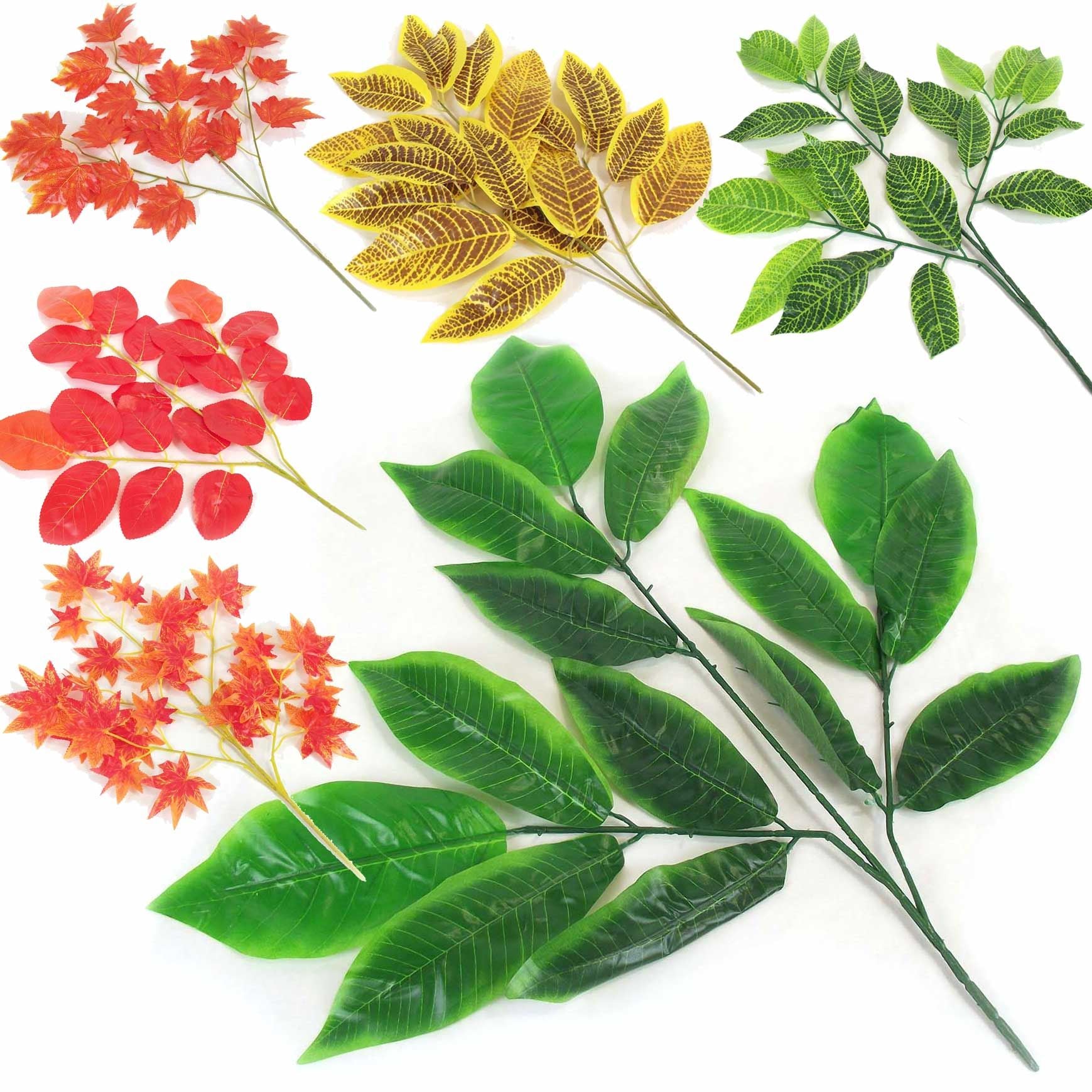 Large Artificial Leaf Branch Spray