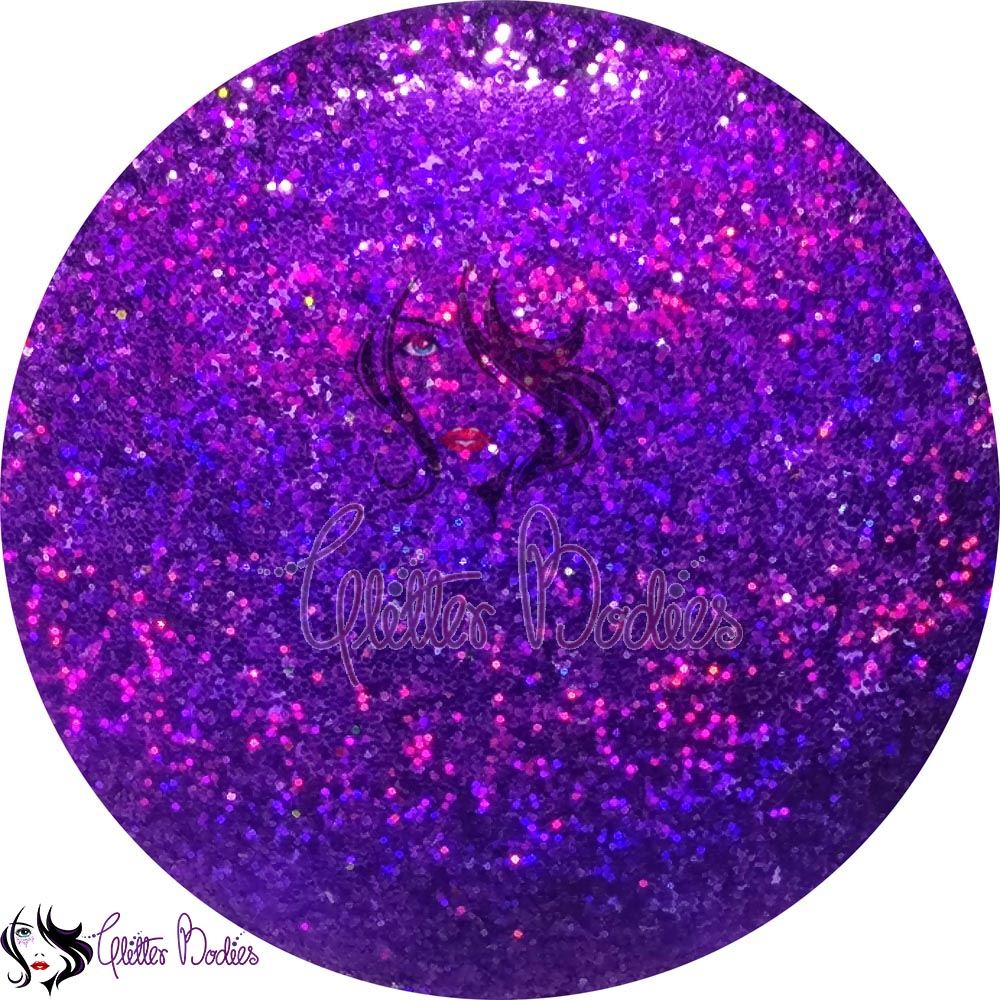 Glitterbodies Cosmetic Grade Fine Festival Glitter Pigments [Purple]