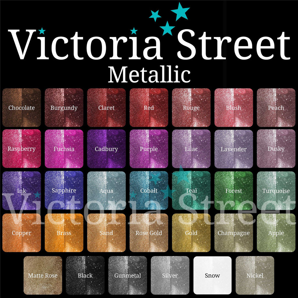 100g Fine Glitter for Crafts and Decor - Metallic Shades