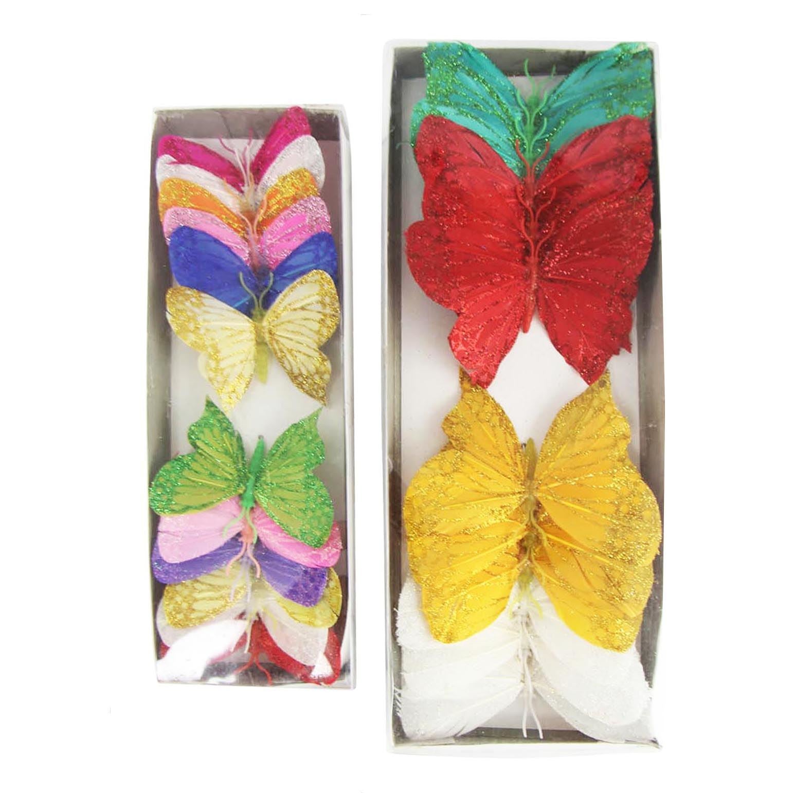 Assorted Feather Butterfly Packs