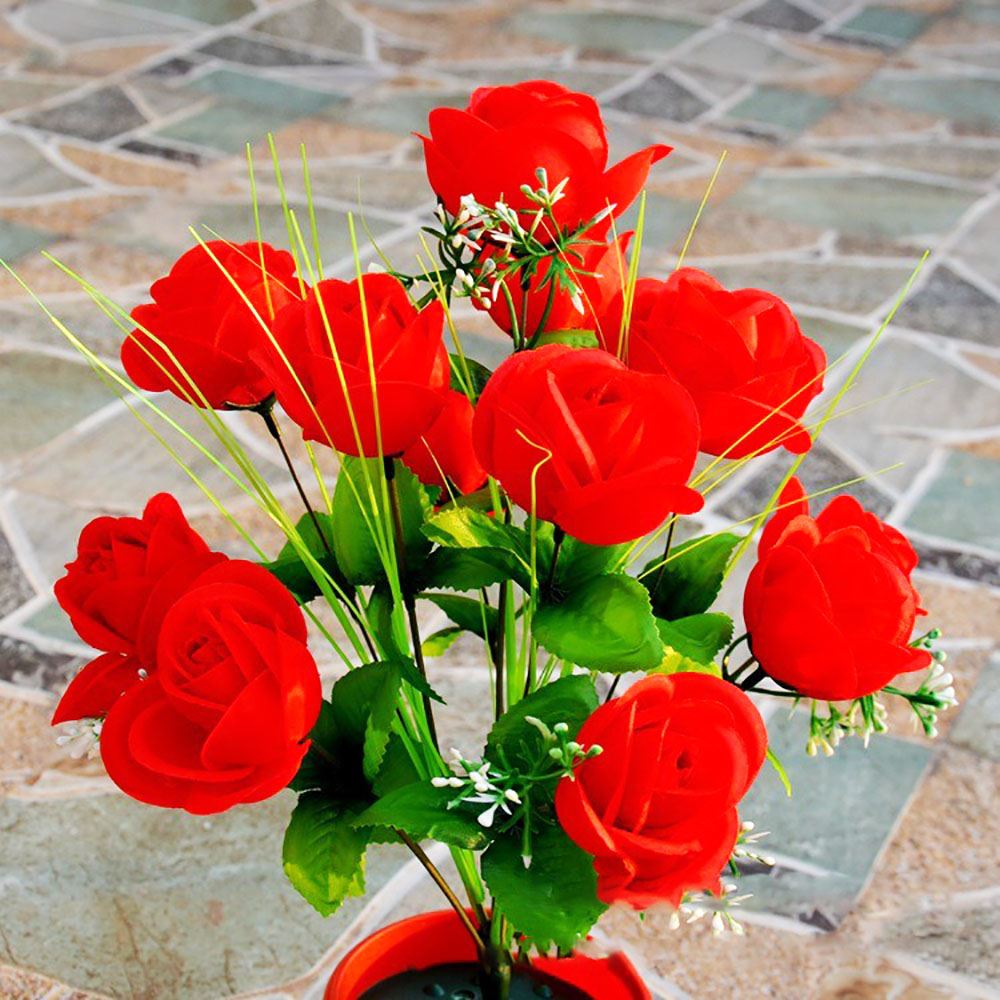 2x Bouquets of 14 Head Roses