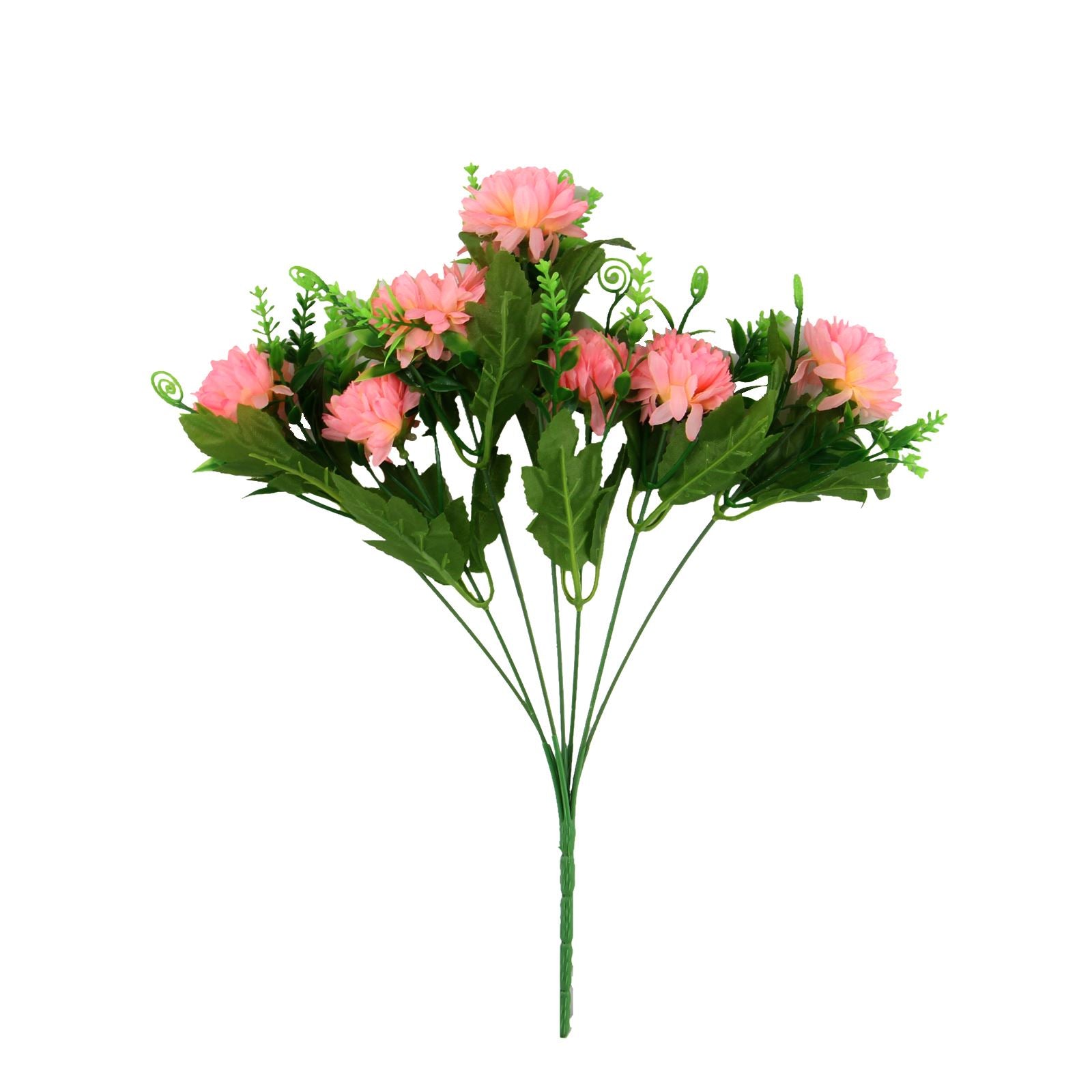 7 Head Small Spiky Mum Flower Bunch