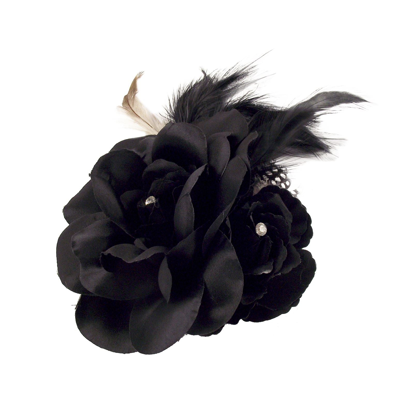 Double Rose Fascinator