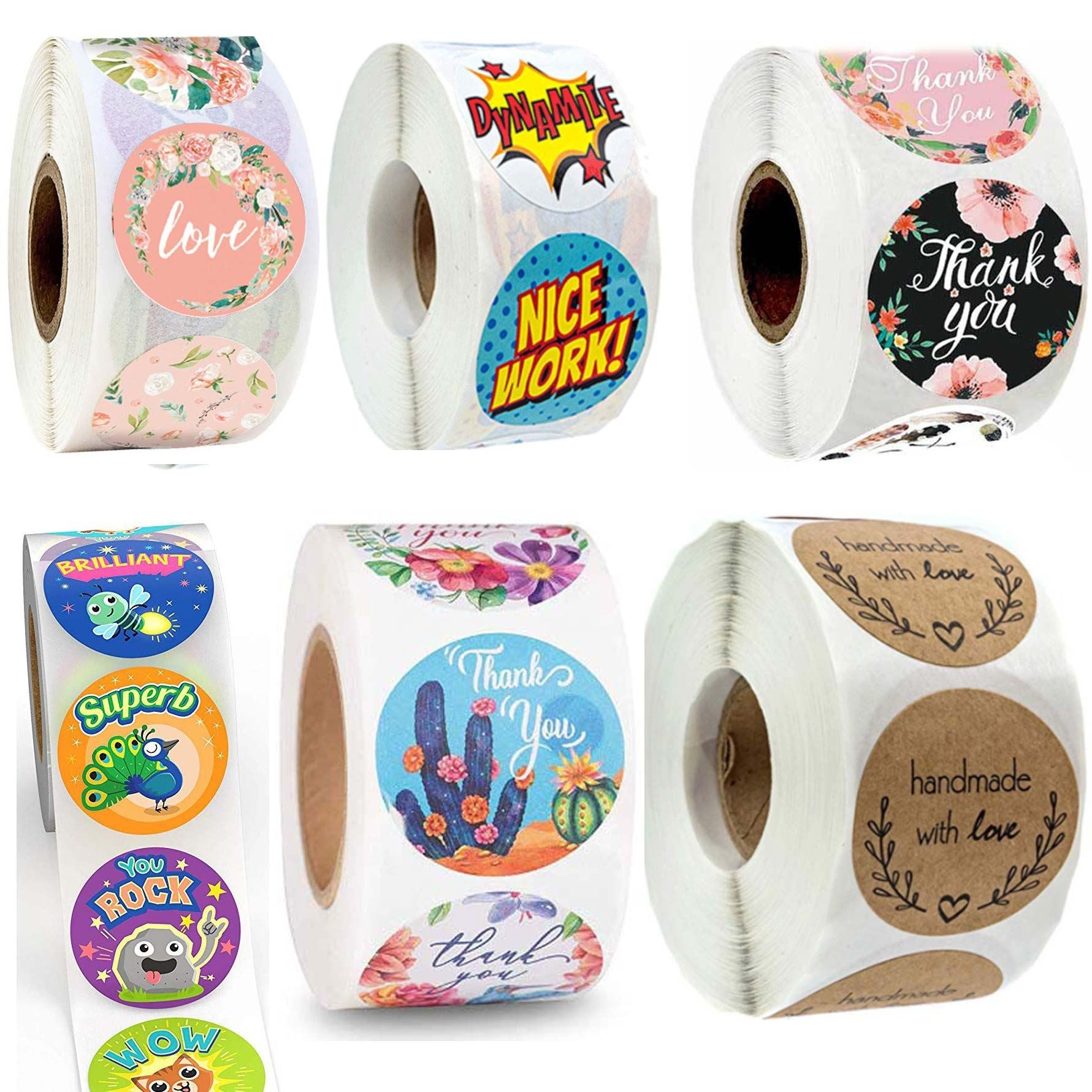 Coloured Stickers