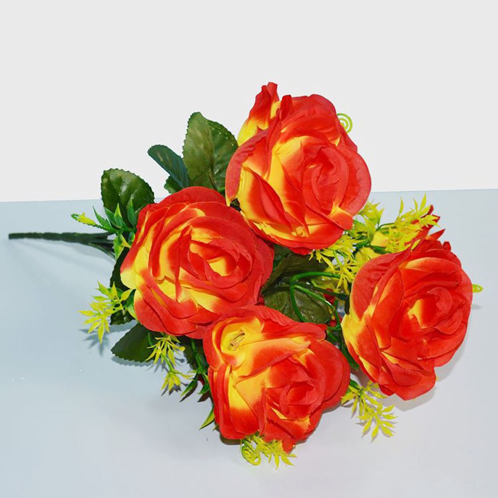 2x Bouquets of 7 Head Roses