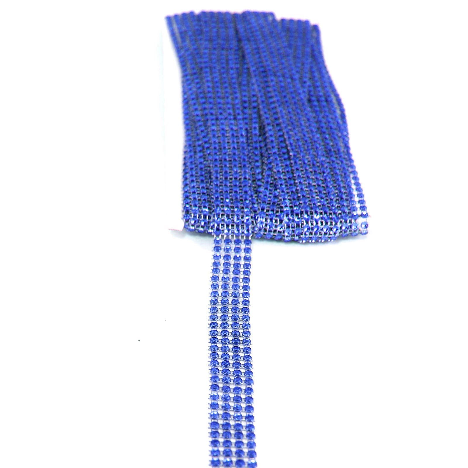 Diamante Effect Ribbon - 4 Rows