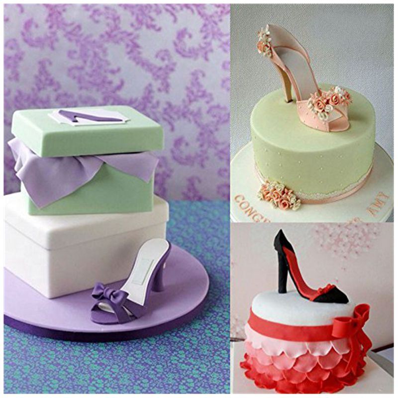 High Heel Shoe Fondant Cutter 9pc Kit