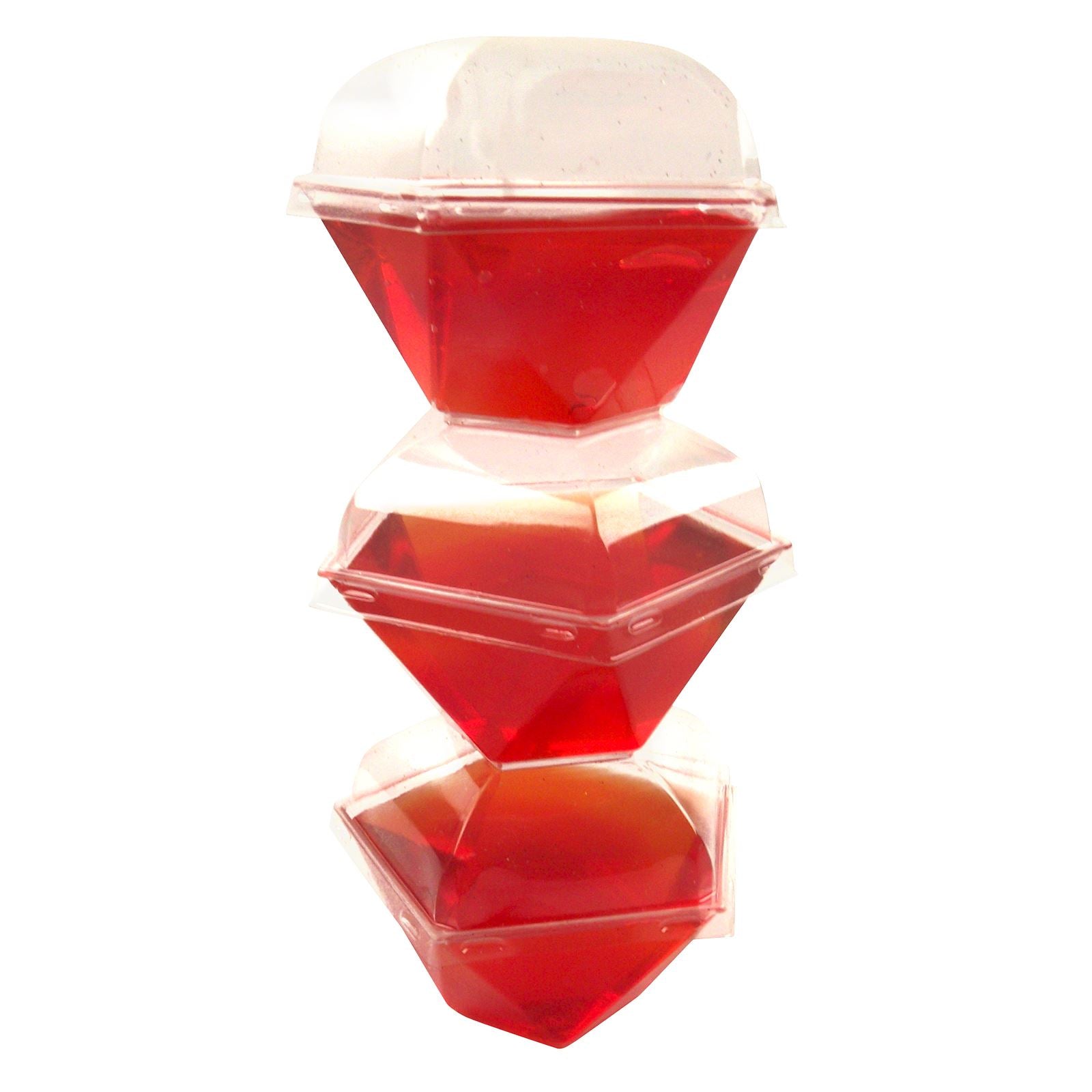 Canape Dishes Pentagon 8.5cm Disposable Dessert Cups (C)
