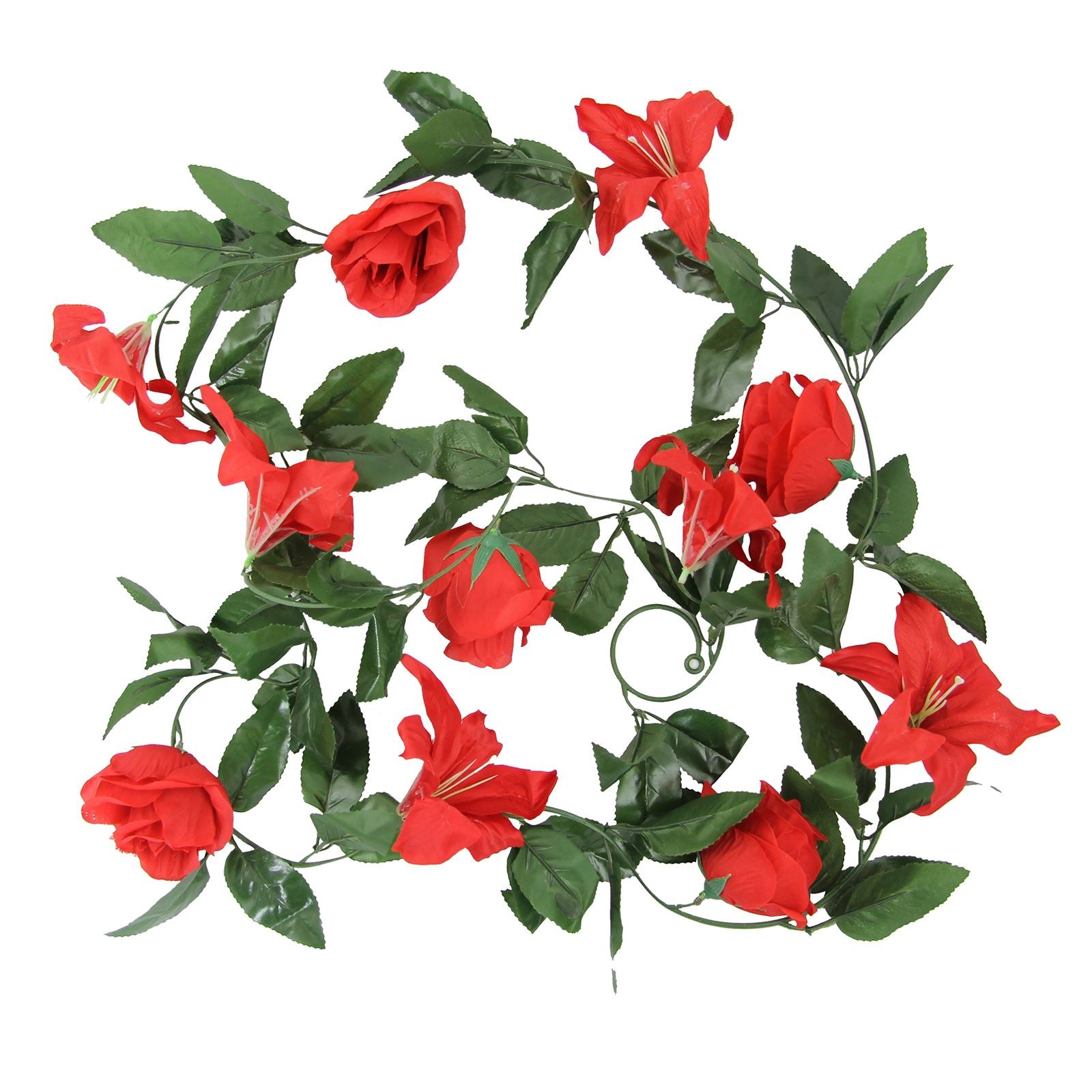 Rose and Lily Flower Garland