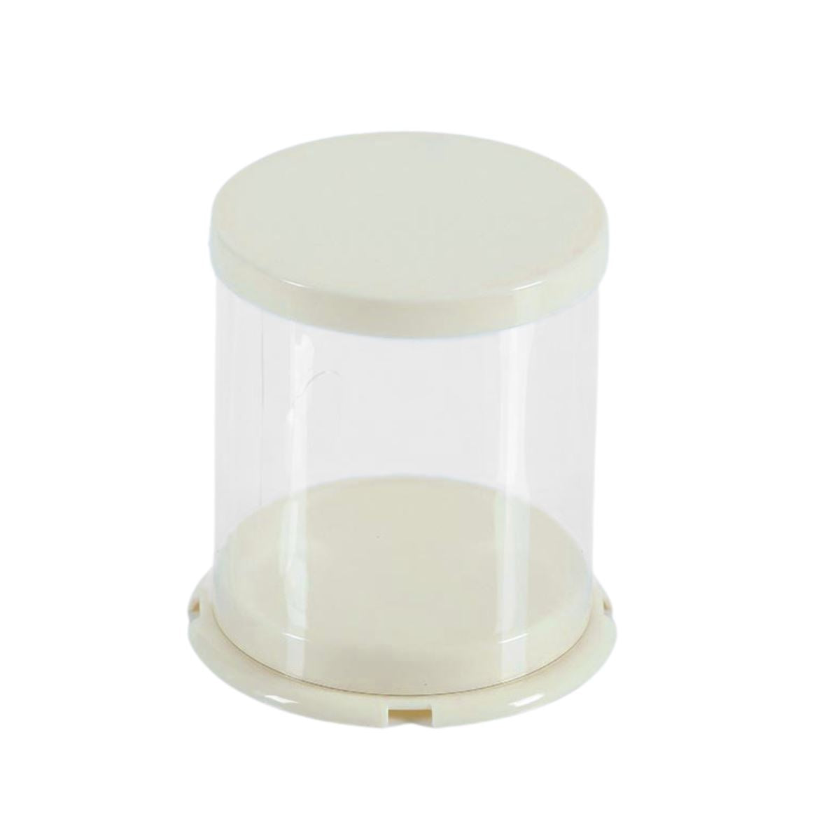 Premium Mini Transparent Cake Box - Hat Box Bento Cupcake Gift Display