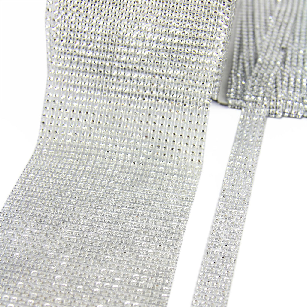 Diamante Effect Ribbon - 4 Rows
