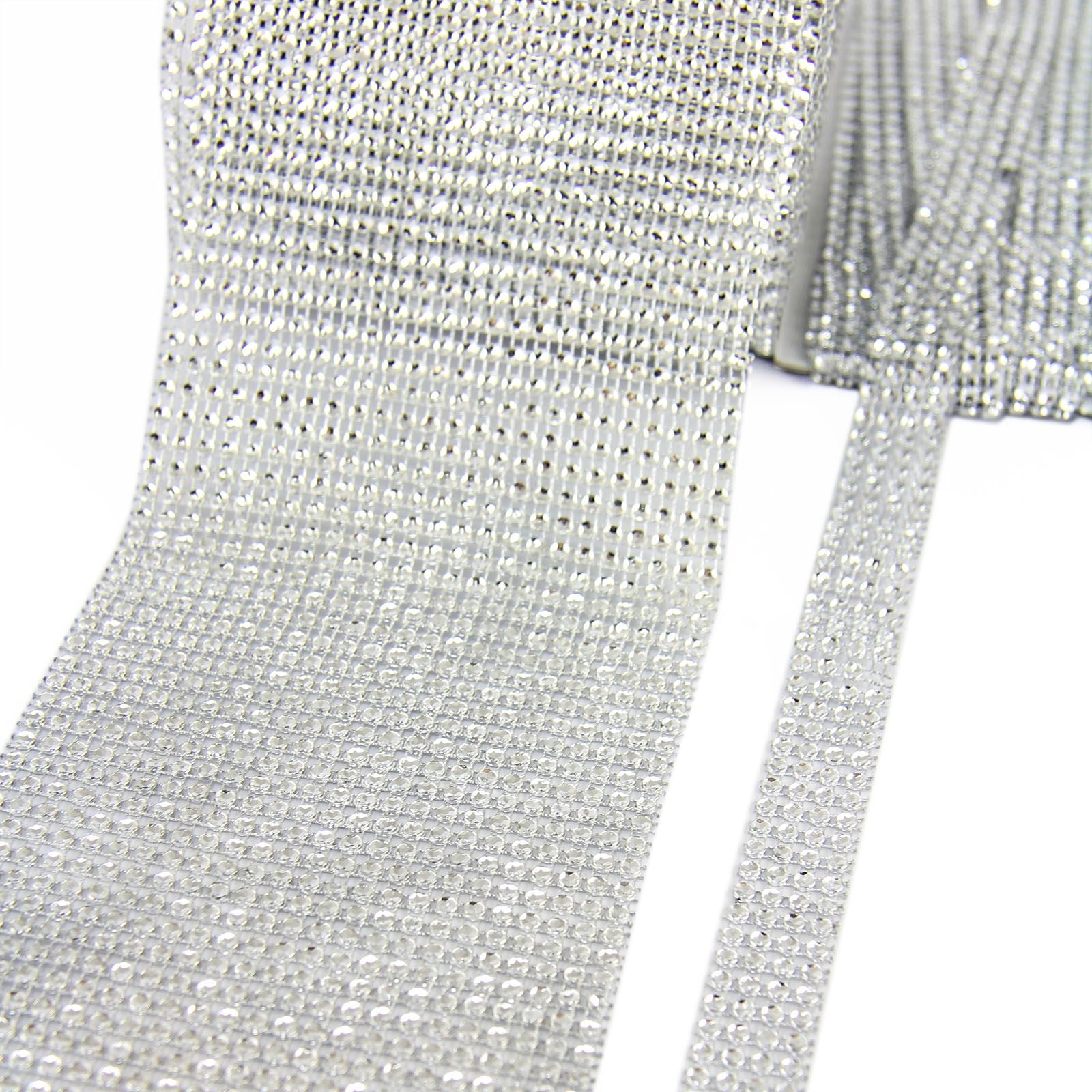 Diamante Effect Ribbon - 4 Rows