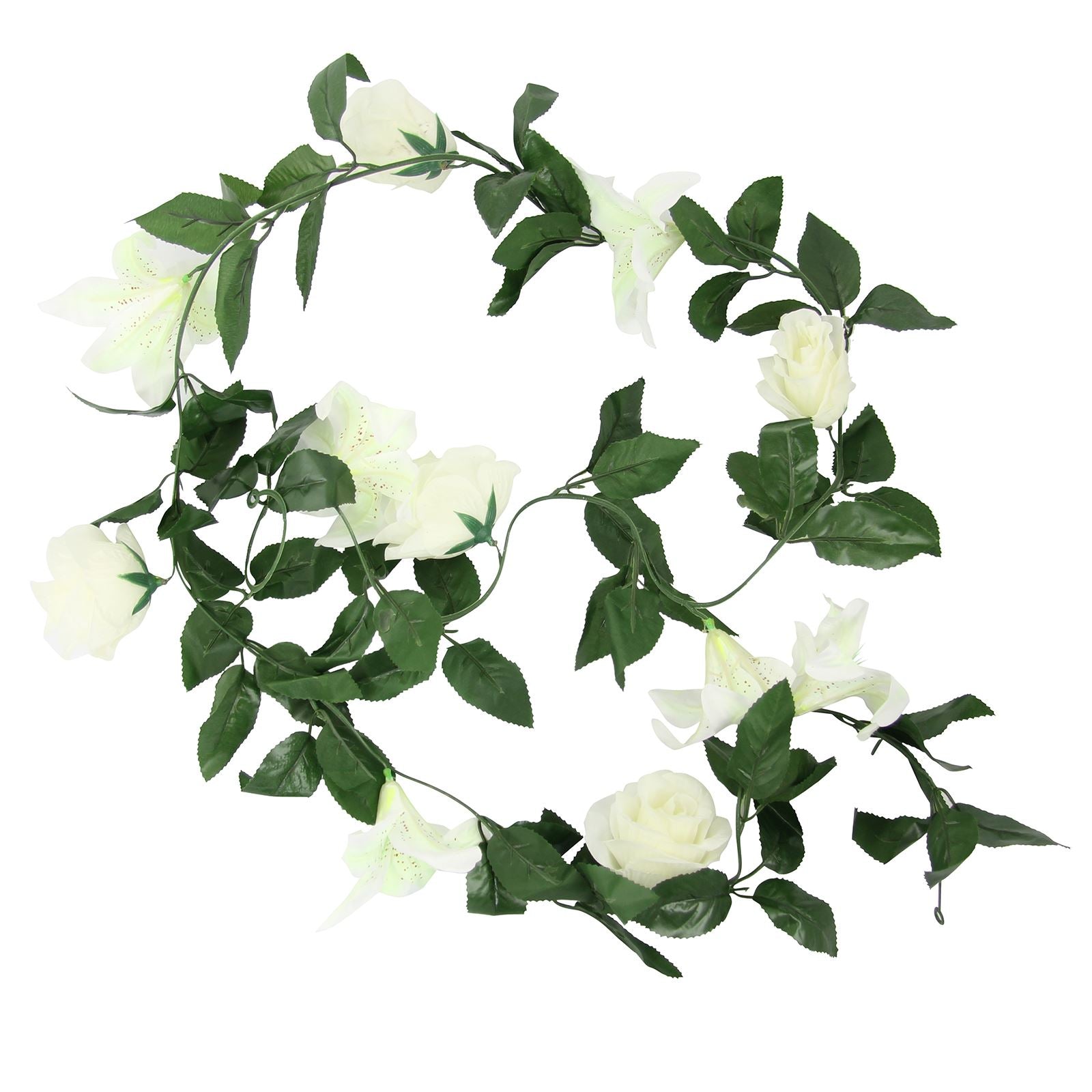 Rose and Lily Flower Garland