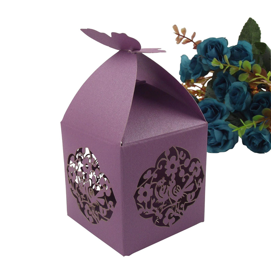 Butterfly Top Laser Favour Boxes