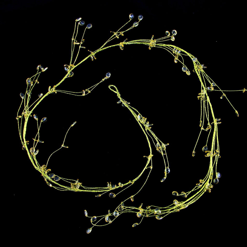 130cm Branching Coloured Crystal Garland