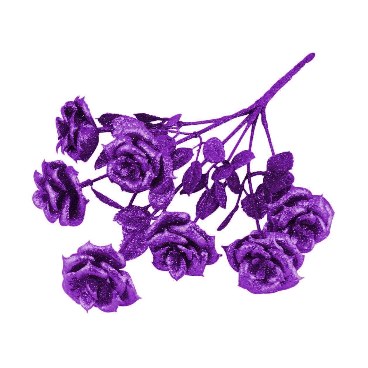Heavy Glittered Small Bouquet