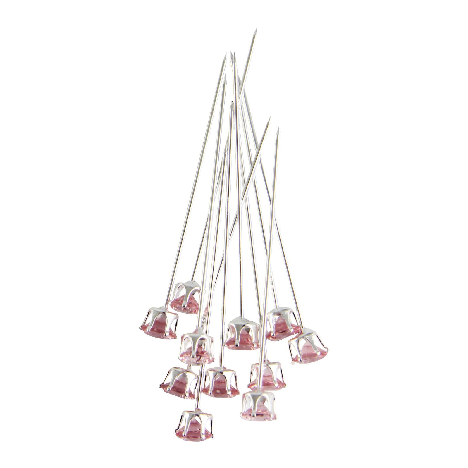 12x Premium Set Diamante Pins