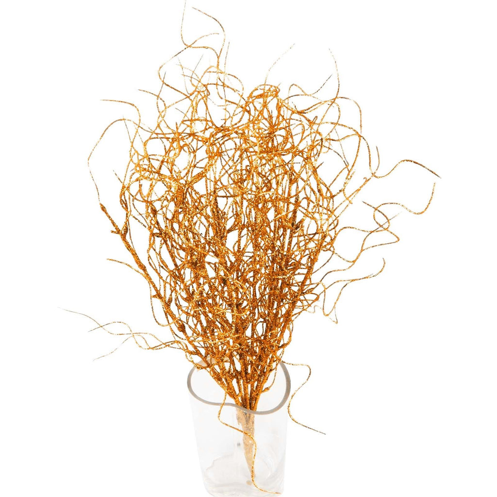 Heavy Glittered Ting Ting Foliage Bunch