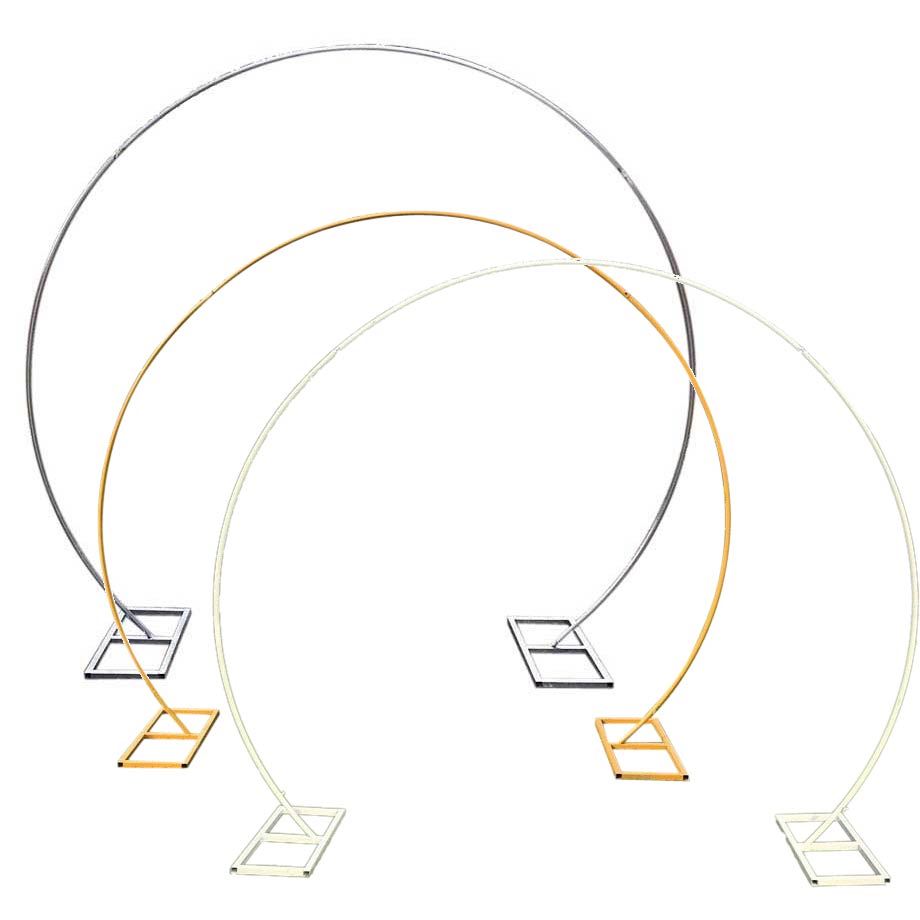 Extra Large Round Metal Wedding Arch