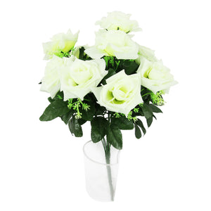 Large 10 Head Open Rose Bouquet