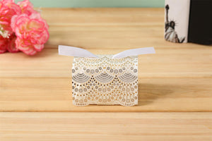 Luxury Laser Cut and Foil Stamp Chest Favours