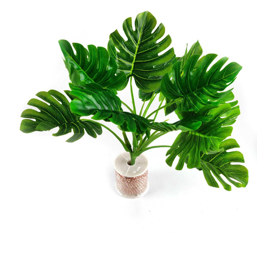 Bunch of 14 Premium Mini Cheeseplant Leaves
