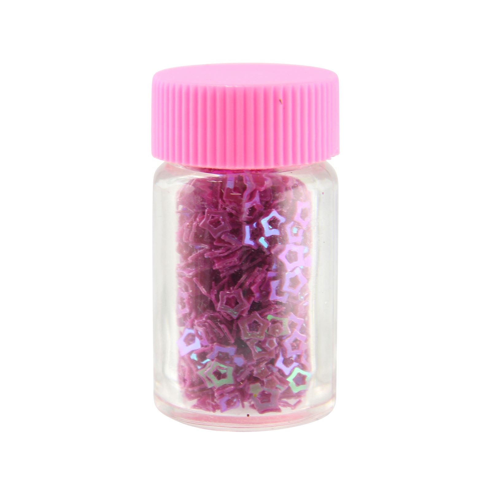 Bottles of Iridescent Star Shape Glitter