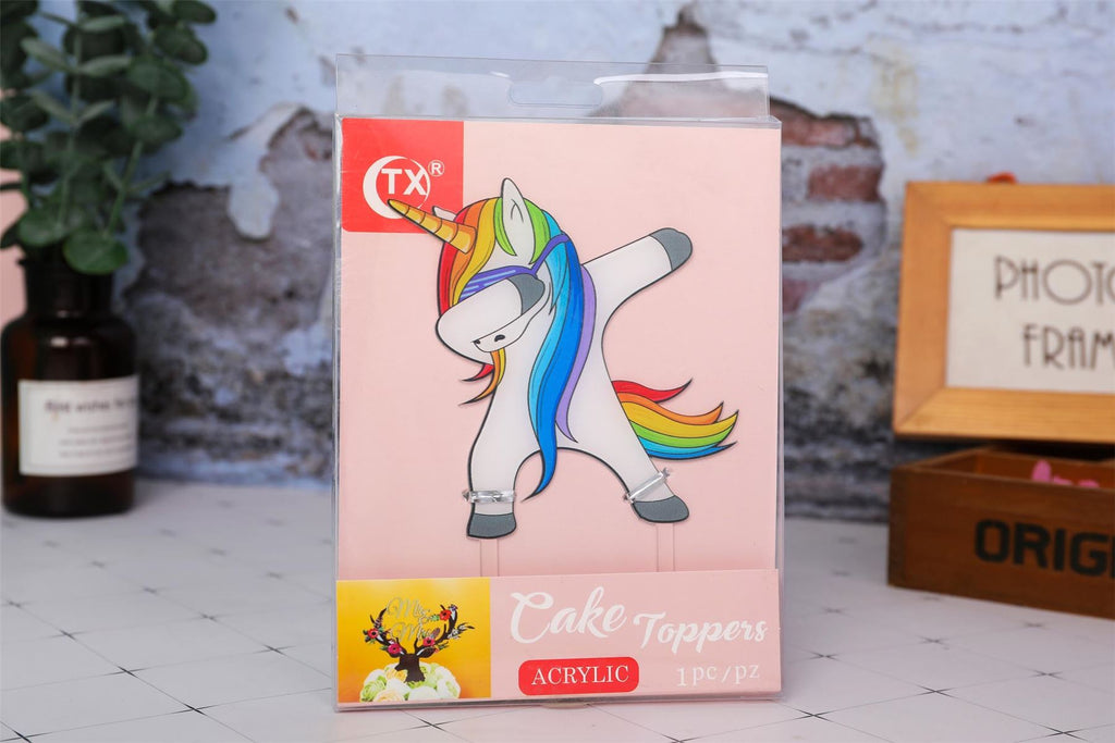 Premium Large Printed Cake Toppers