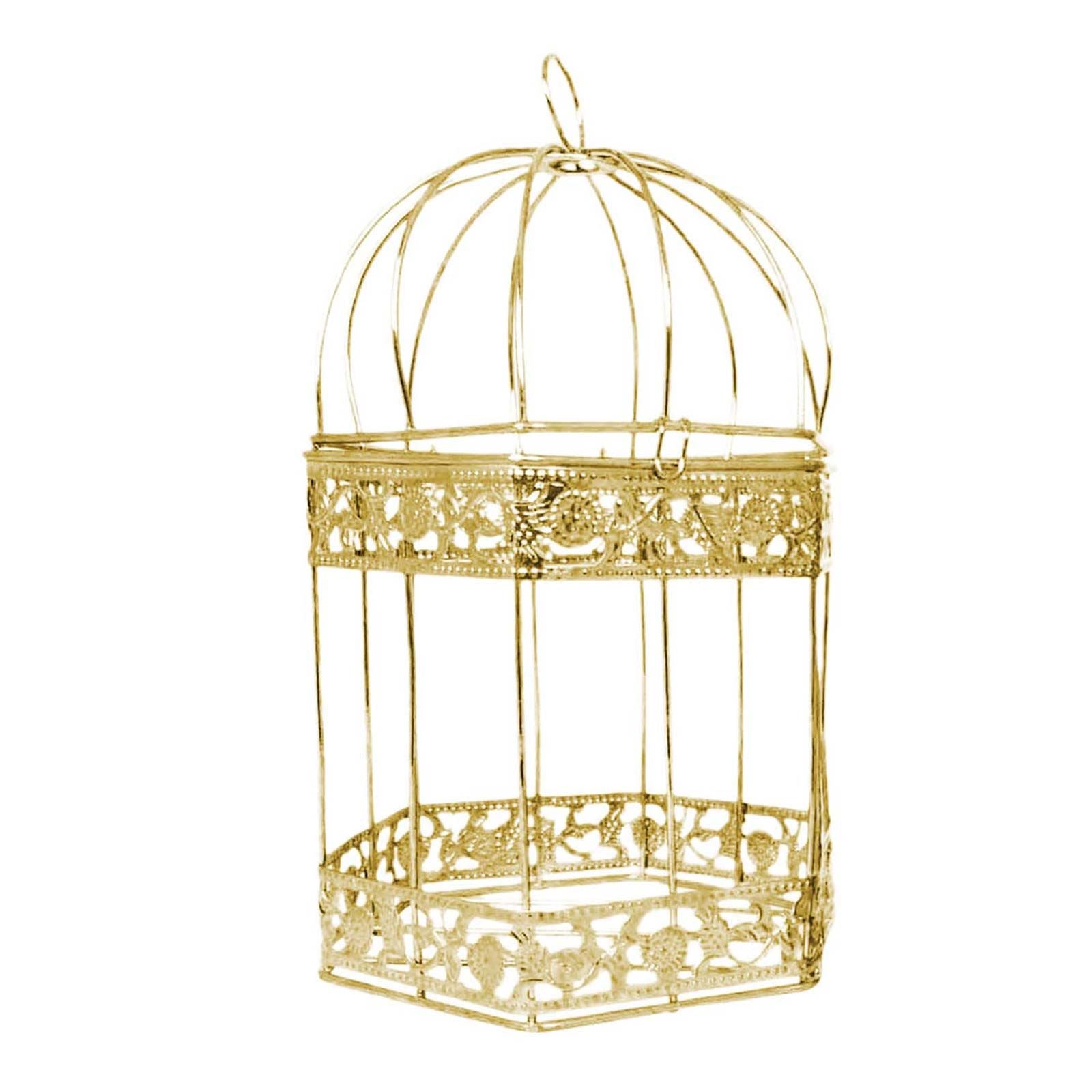 Mini Premium Hexagonal Decorative Bird Cages