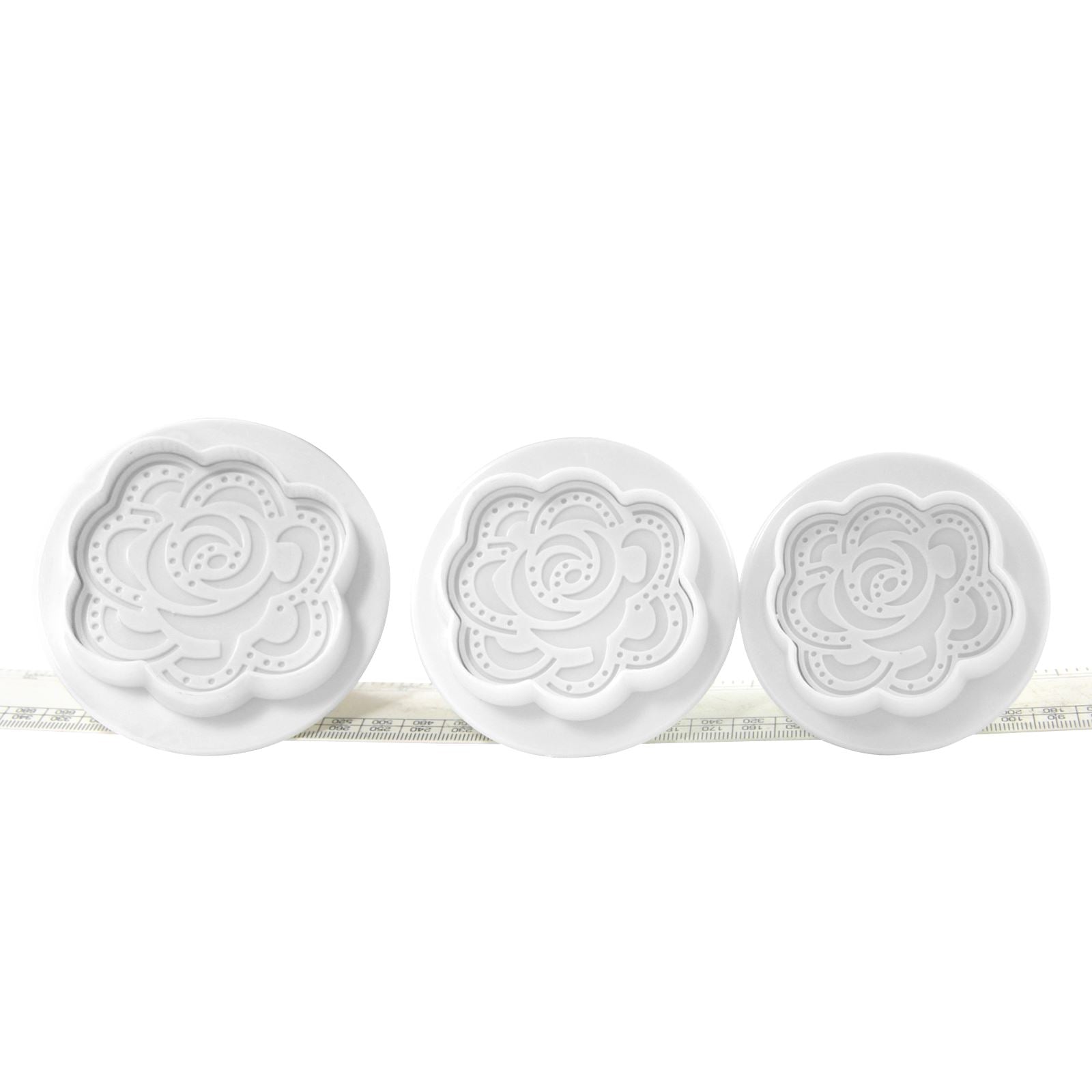 Set of Three Plunger Cutters