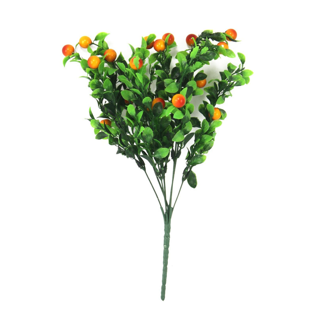 Plastic Chilli, Kumquat and Berry Bunches