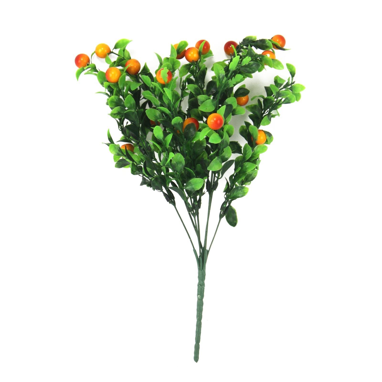 Plastic Chilli, Kumquat and Berry Bunches