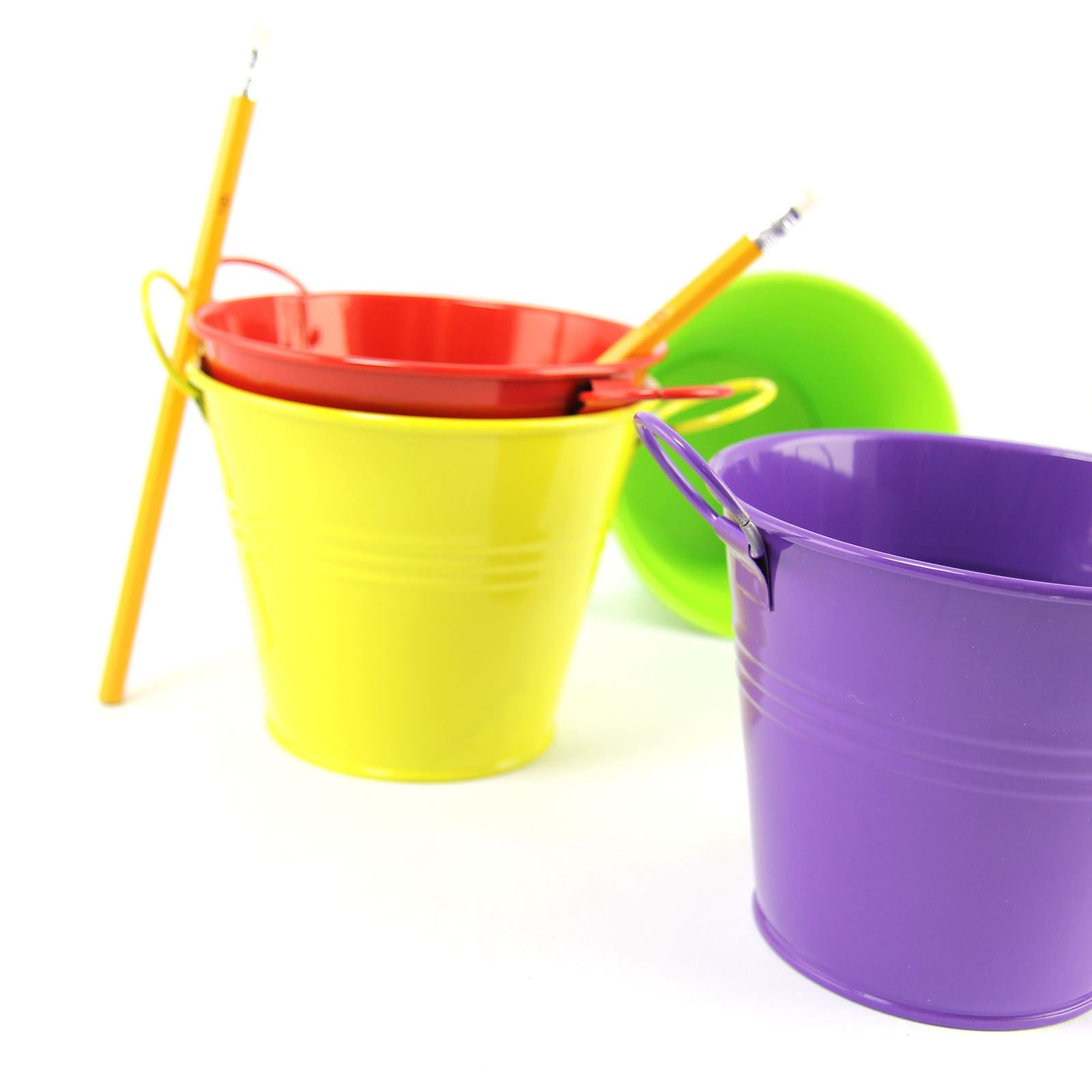 Wide 12x10x8cm Bucket with Ear Handles