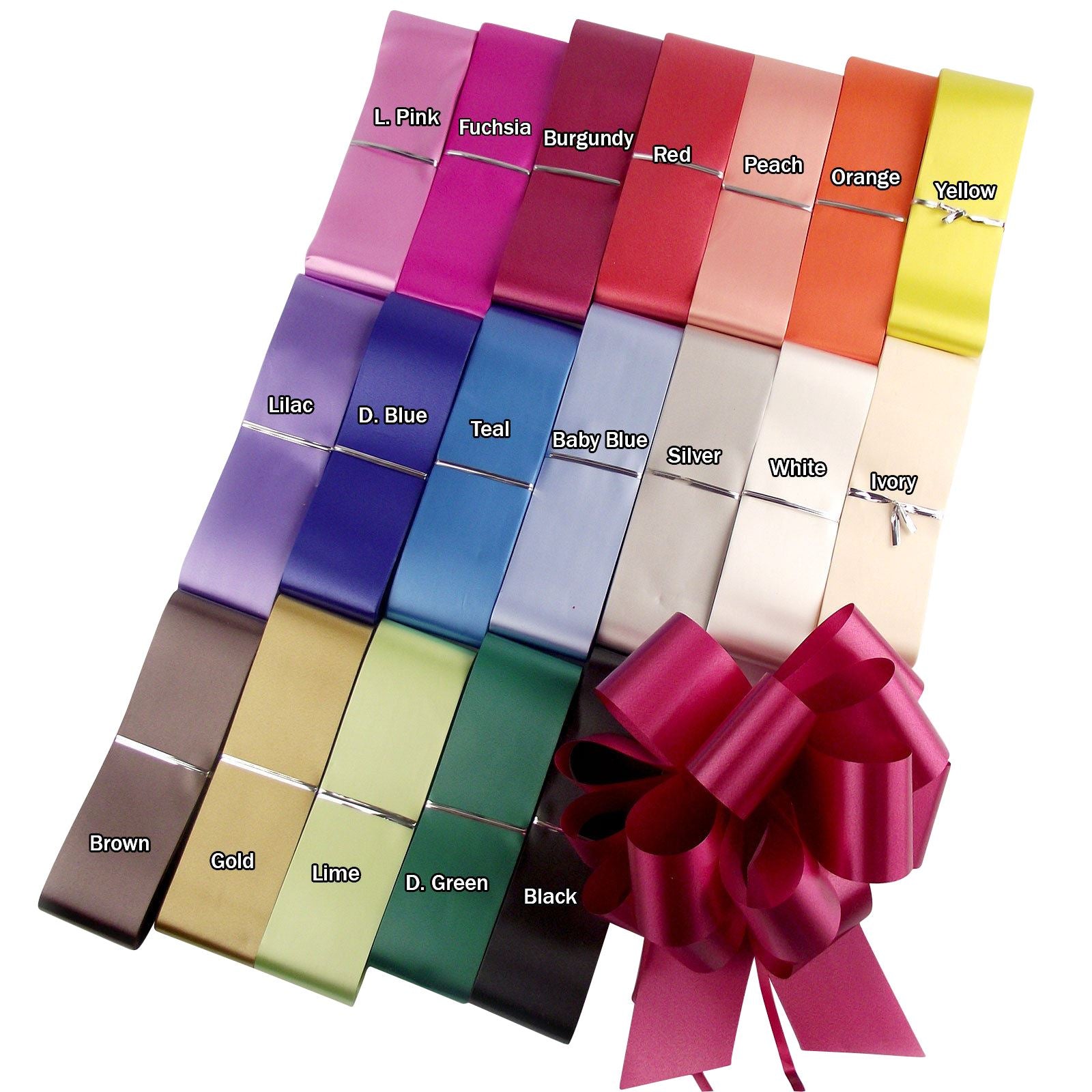 Car Ribbon and Bows Set