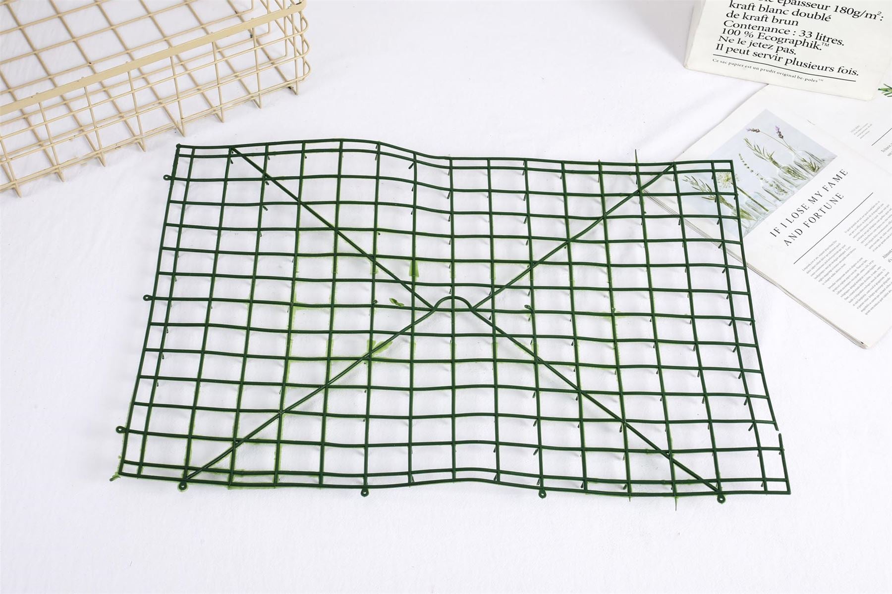 Empty Flower Wall Panel Frame