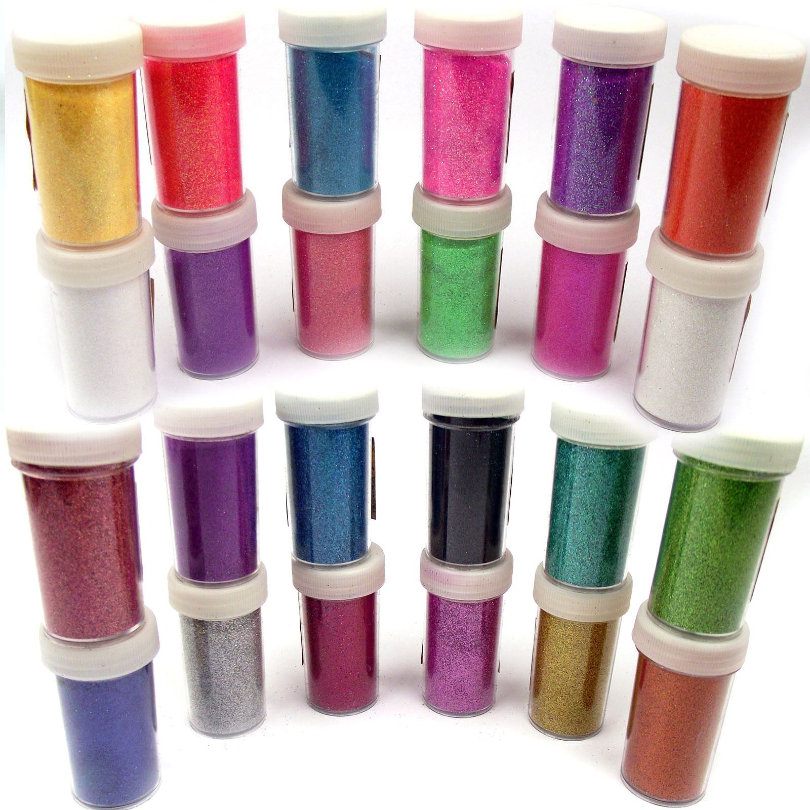Sets of 12 Glitter Shaker Multipacks