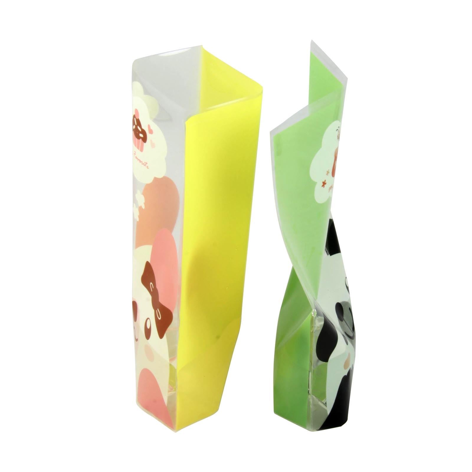 Gusset Panda and Bunny Print Bags