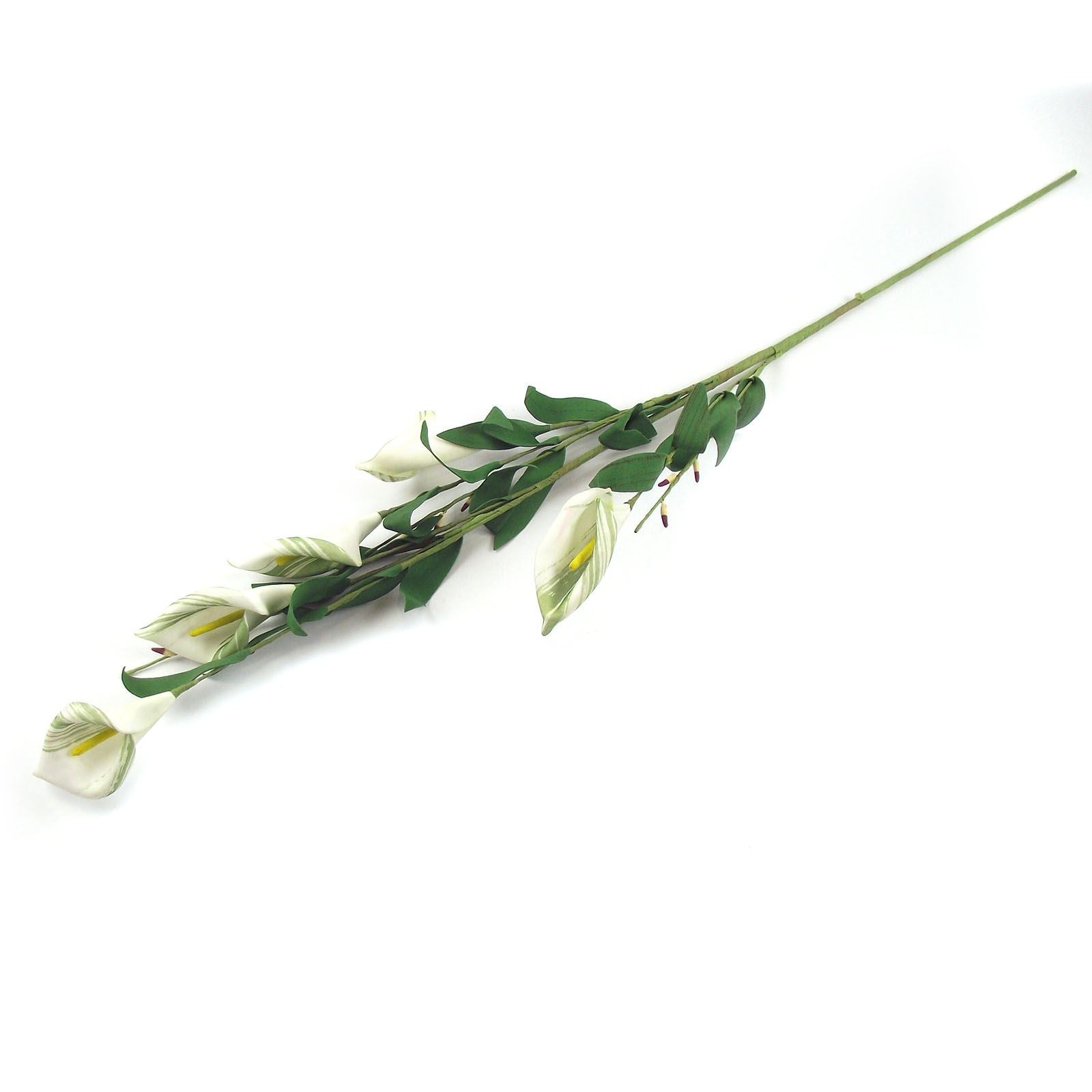 5 Head Striped Calla Lily Spray