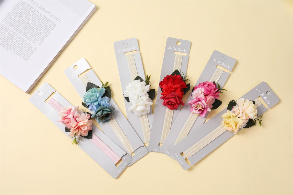 Floral Headband and Corsage 2 in 1