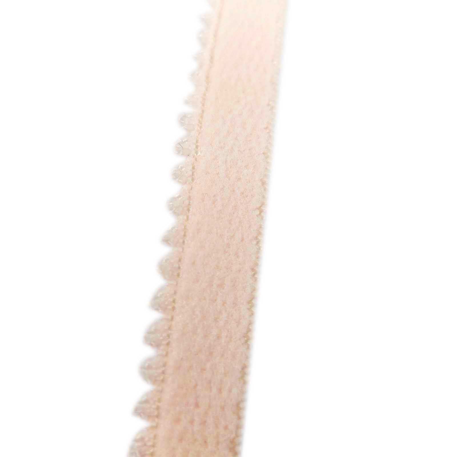 Soft Touch Velvet and Cotton Elasticated Lace