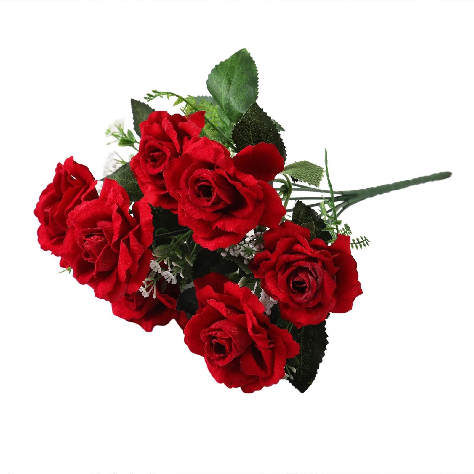 Bunch of 7 Premium Medium Open Rose Bouquet