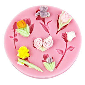Cute Pink Silicone Moulds