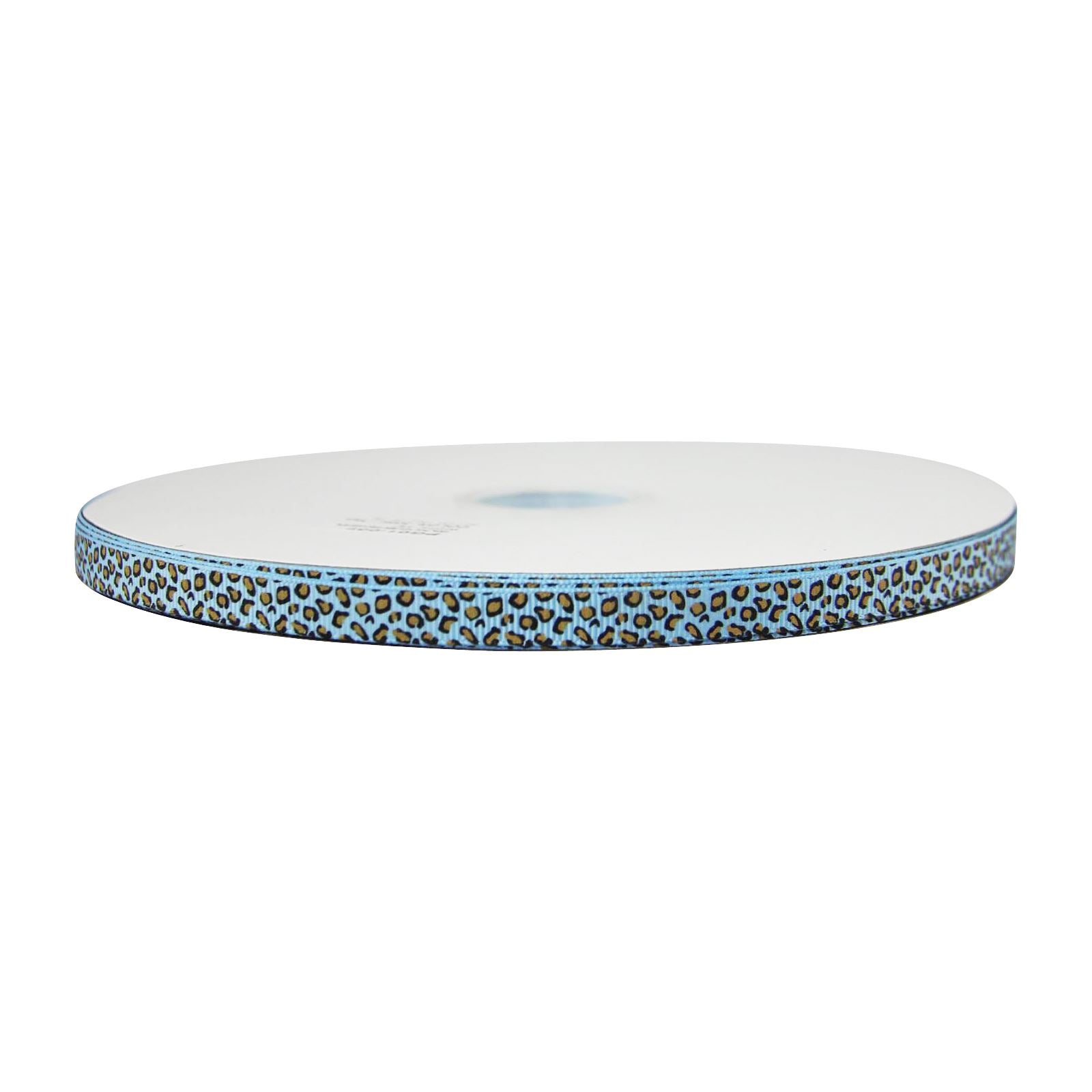 Premium Grosgrain Leopard Print Ribbon - 3 Metres