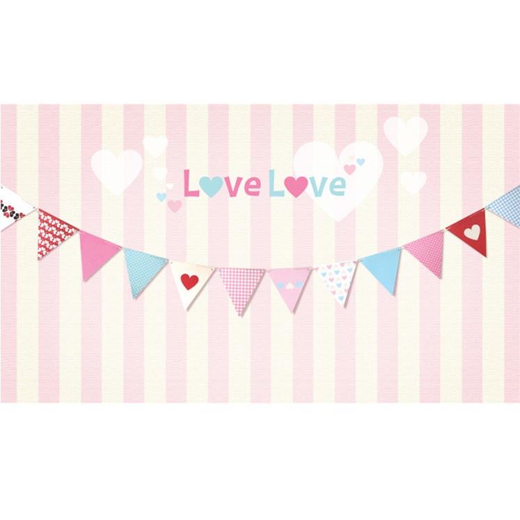 Colourful Heart and Party Paper Party Buntings